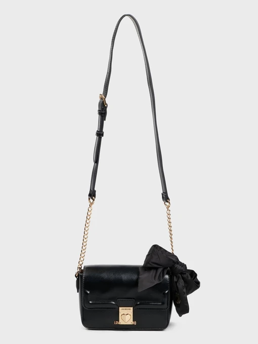 Moschino Крос-боді колір чорний фото 2