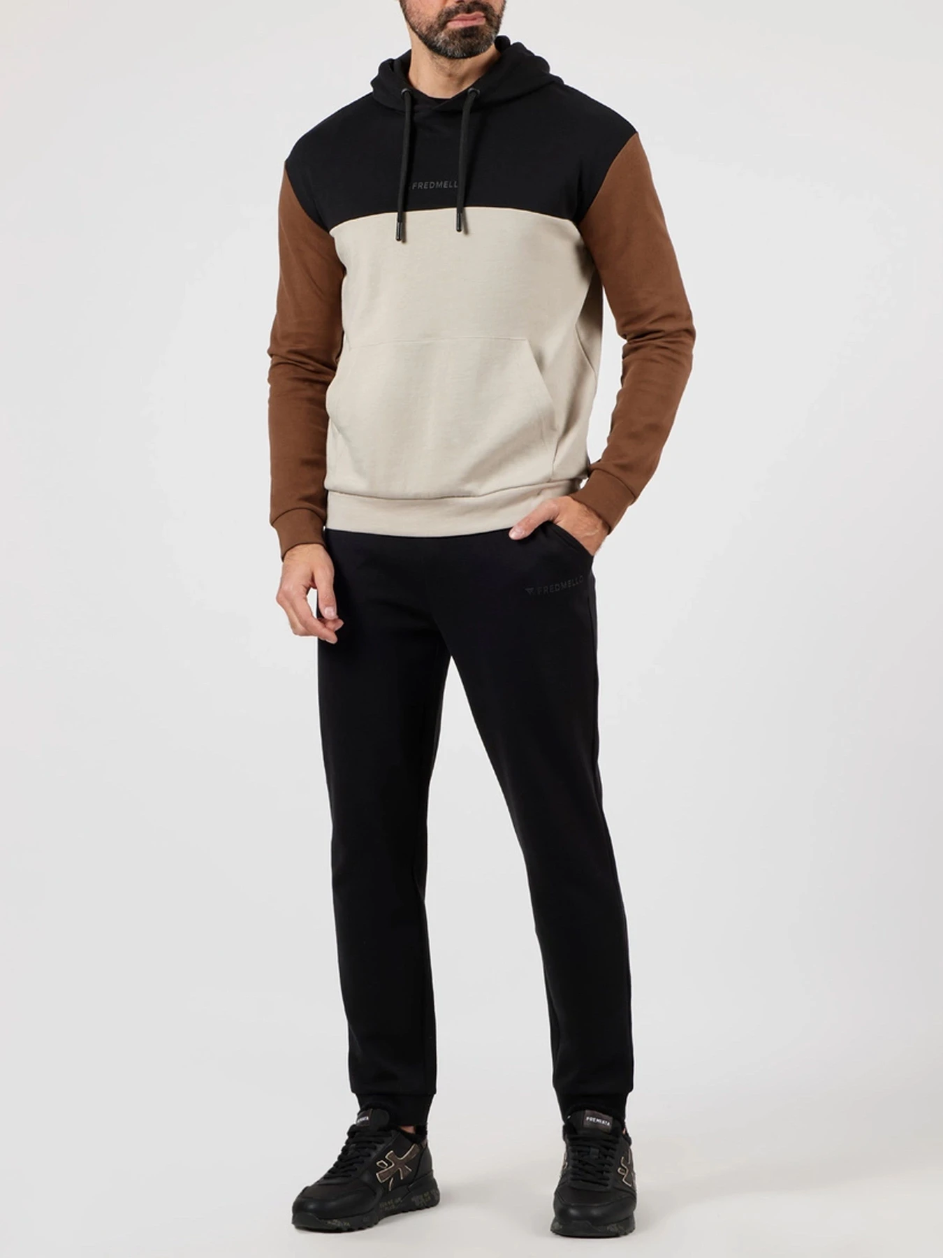 Худи и свитшоты Fred Mello модель FM24W28FC_BLACK Худи и свитшоты Fred Mello модель FM24W28FC_BLACK Фото