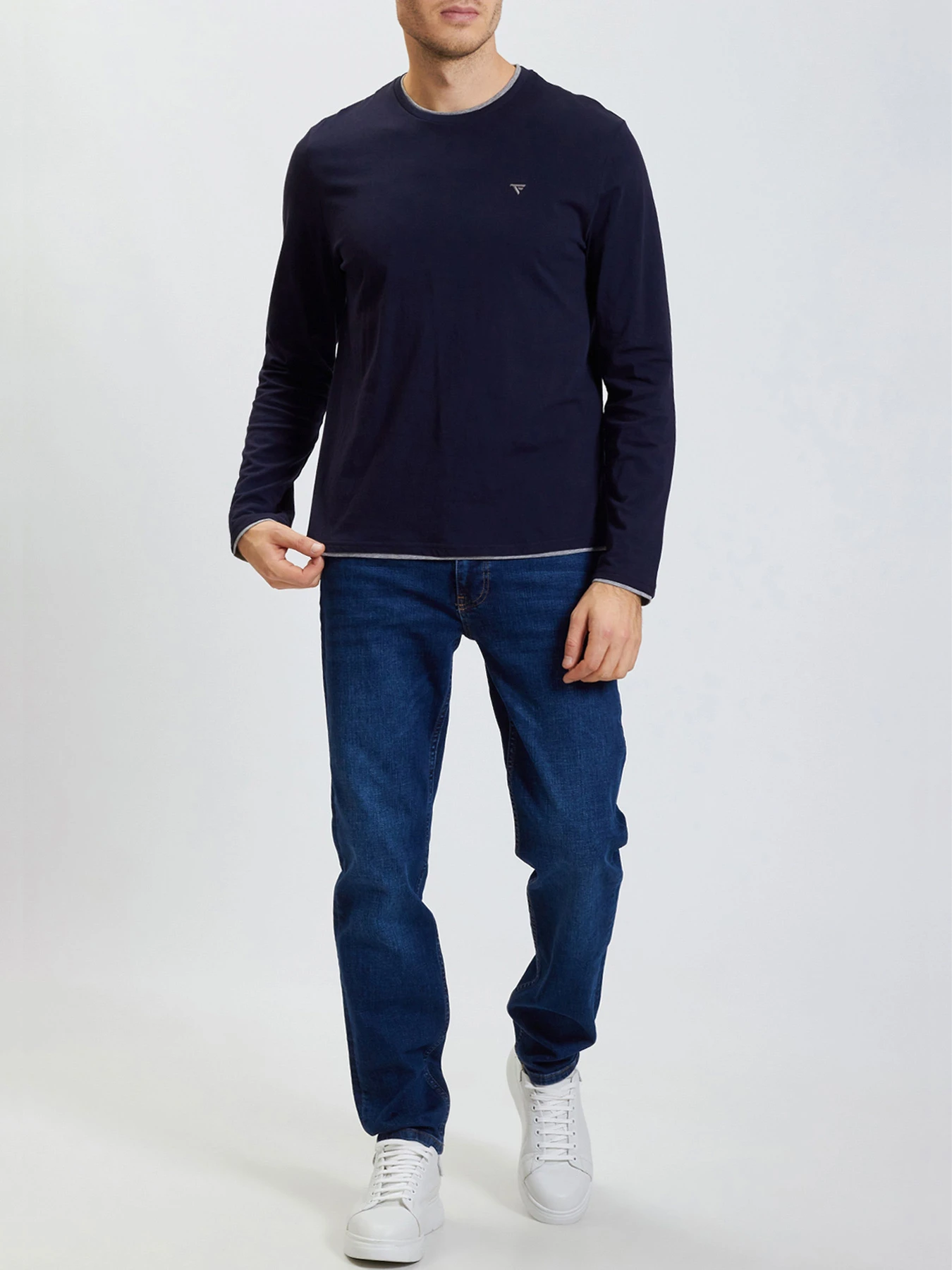 Худи и свитшоты Fred Mello модель FM24W03TG_BLUE Фото