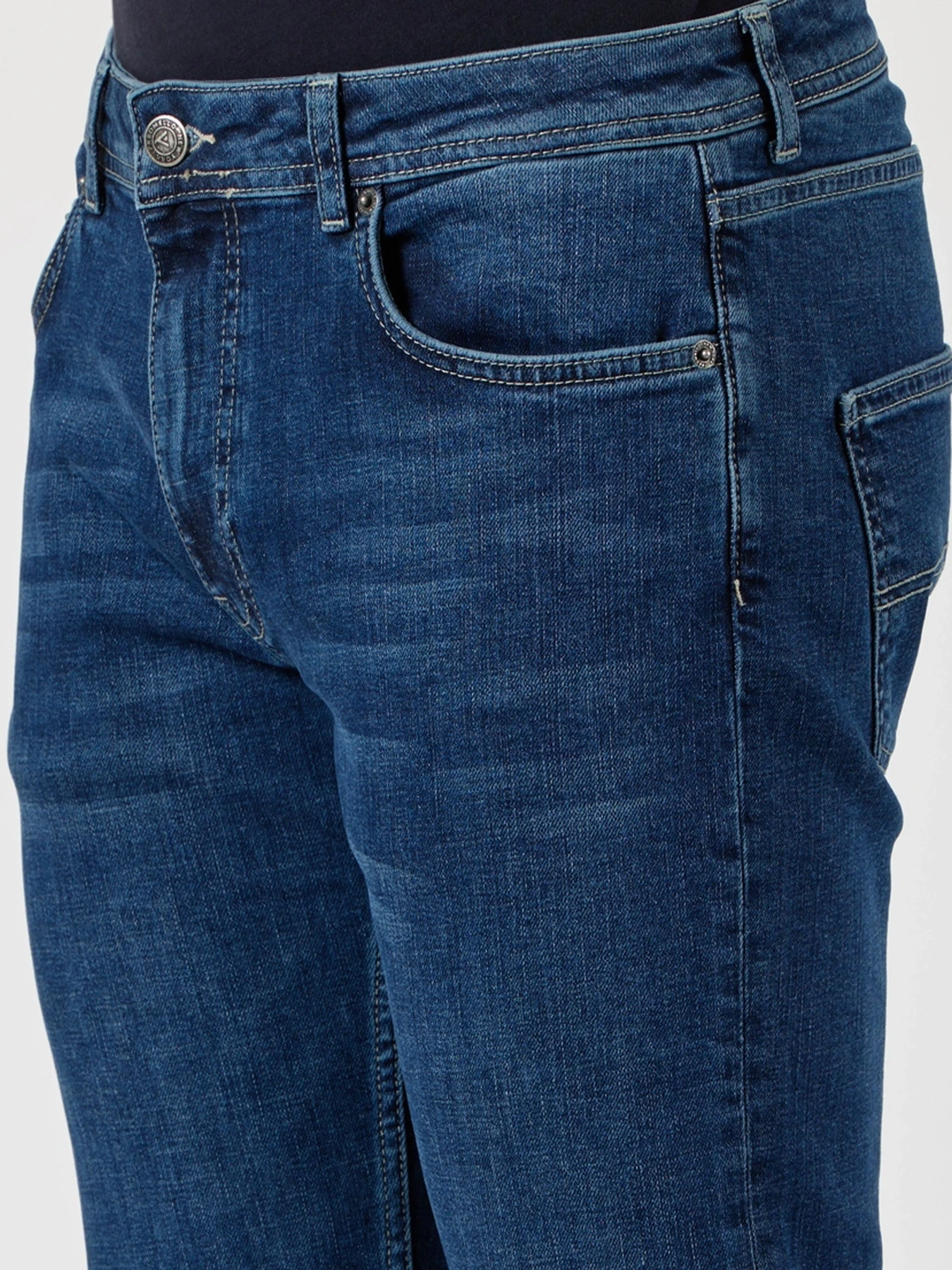 Джинсы Fred Mello модель FMNORMAN_MIDDLEBLUE Джинсы Fred Mello модель FMNORMAN_MIDDLEBLUE Фото