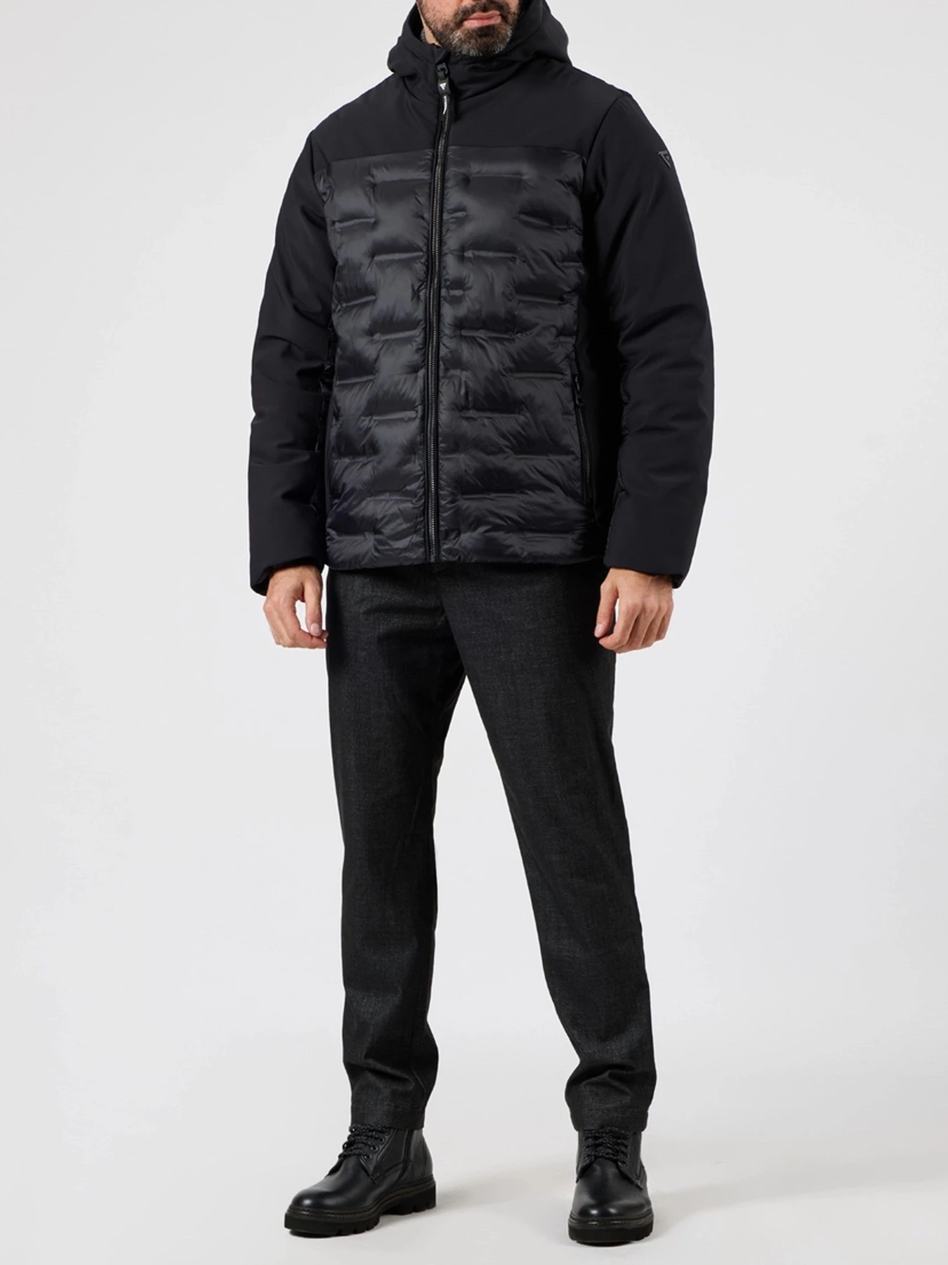 Куртки и дубленки Fred Mello модель FM24W08KD_BLACK Куртки и дубленки Fred Mello модель FM24W08KD_BLACK Фото