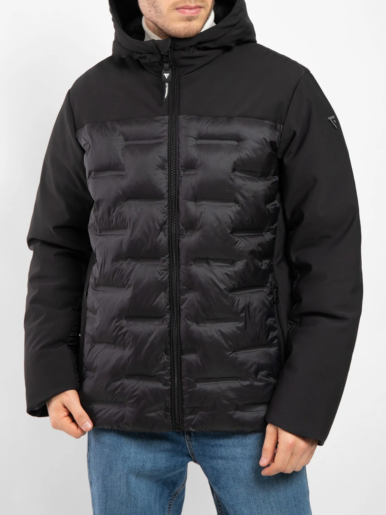 Куртки и дубленки Fred Mello модель FM24W08KD_BLACK Куртки и дубленки Fred Mello модель FM24W08KD_BLACK Фото