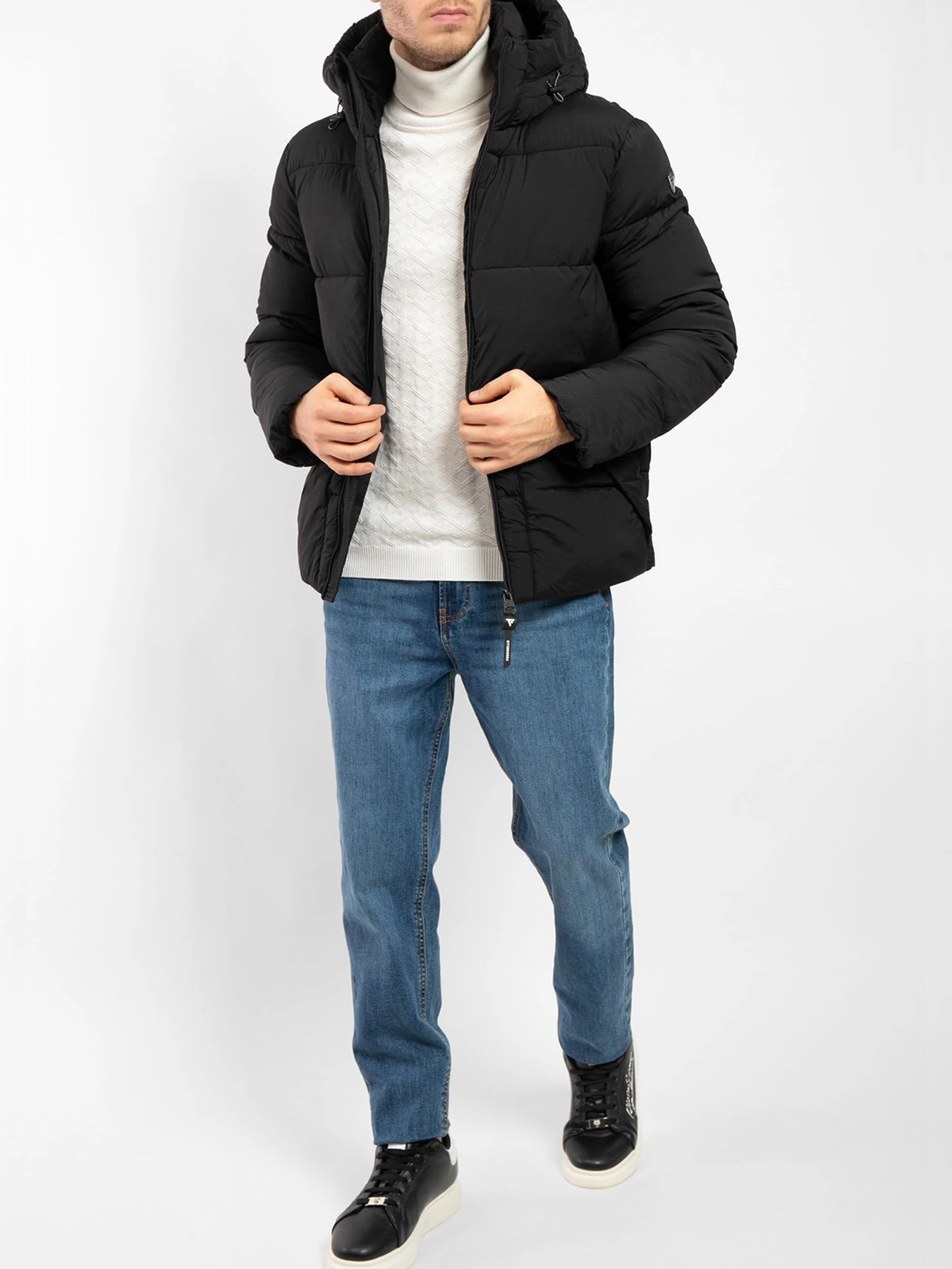 Куртки и дубленки Fred Mello модель FM24W14KD_BLACK Фото