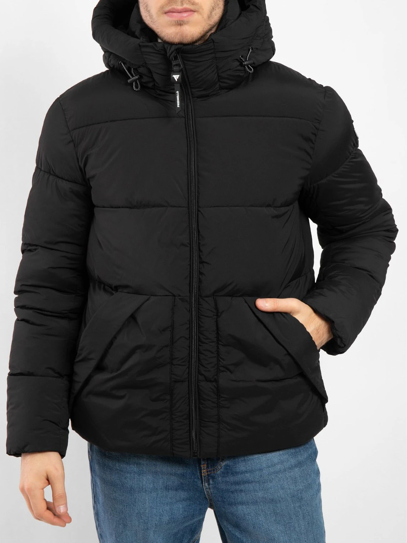 Куртки и дубленки Fred Mello модель FM24W14KD_BLACK Фото