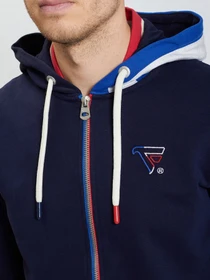 Худи и свитшоты Fred Mello модель FM24W23FZ_BLUE Фото