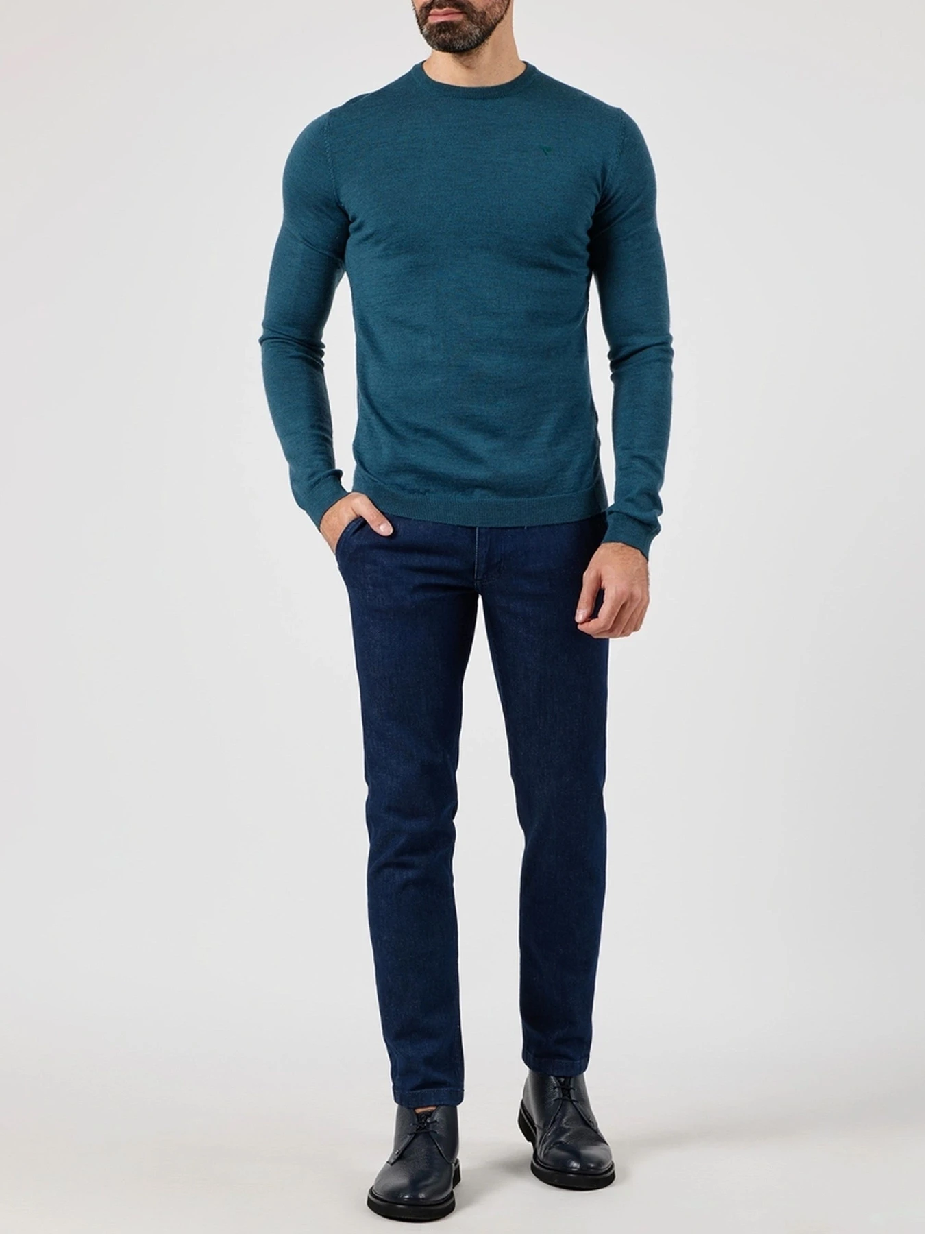 Джинсы Fred Mello модель FM24W18PD_DARKBLUE Джинсы Fred Mello модель FM24W18PD_DARKBLUE Фото
