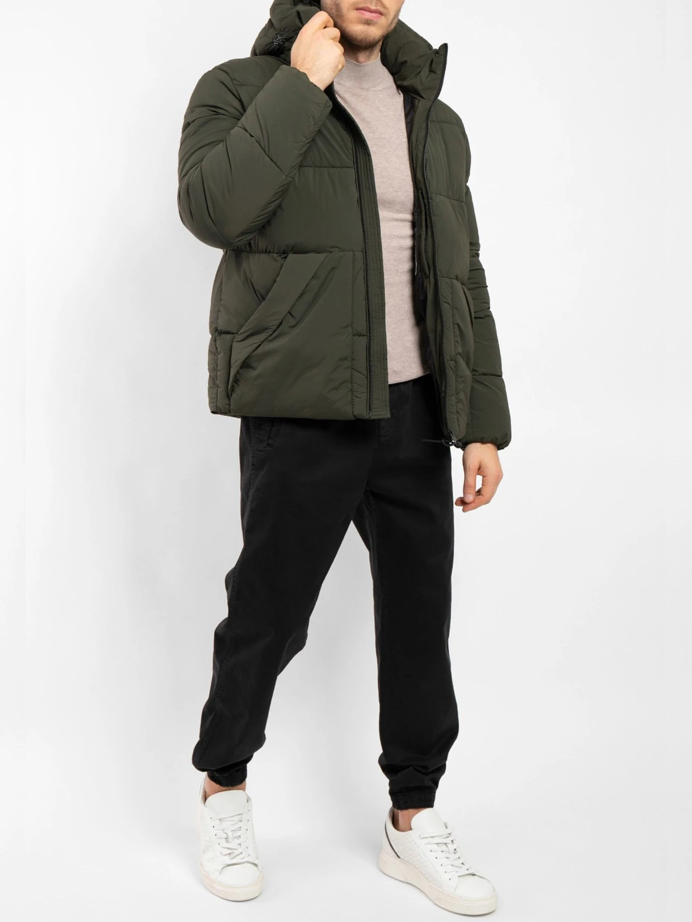Куртки и дубленки Fred Mello модель FM24W14KD_ARMY Фото
