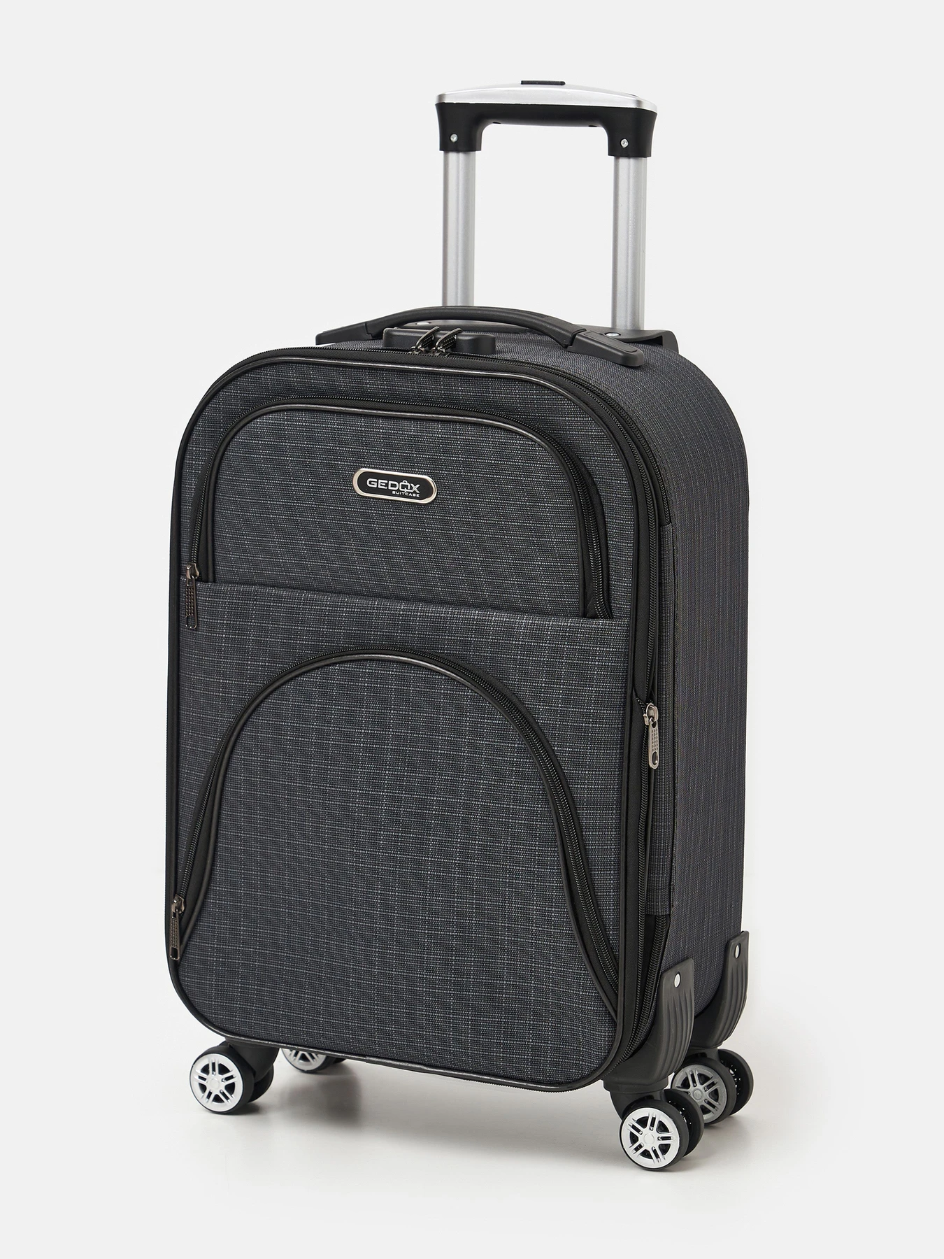 Дорожные сумки и чемоданы Ricco Grande модель T1TEXT1000gray-M Фото