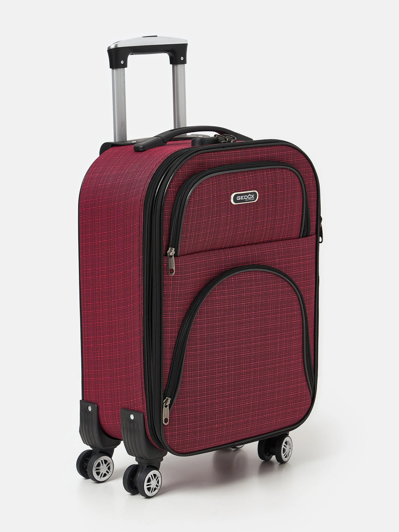 Дорожные сумки и чемоданы Ricco Grande модель T1TEXT1000pink-M Фото