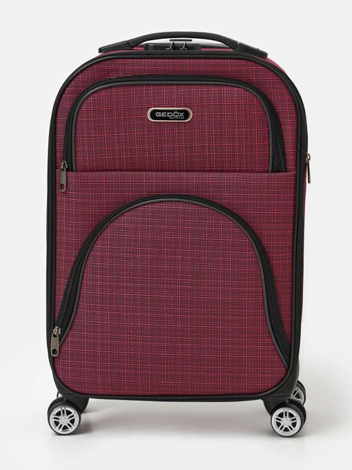Дорожные сумки и чемоданы Ricco Grande модель T1TEXT1000pink-M Фото