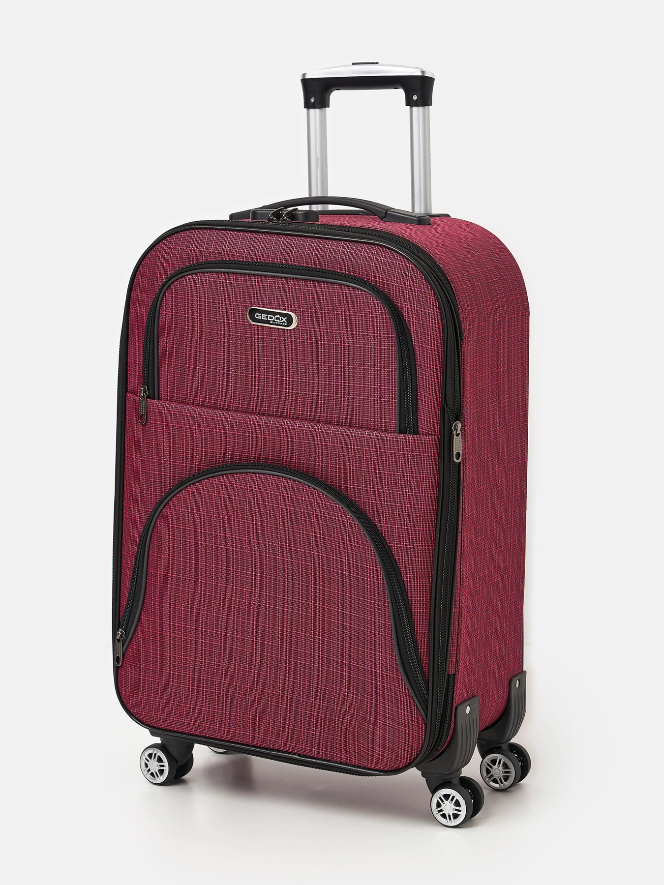 Дорожные сумки и чемоданы Ricco Grande модель T1TEXT1000pink-L Фото