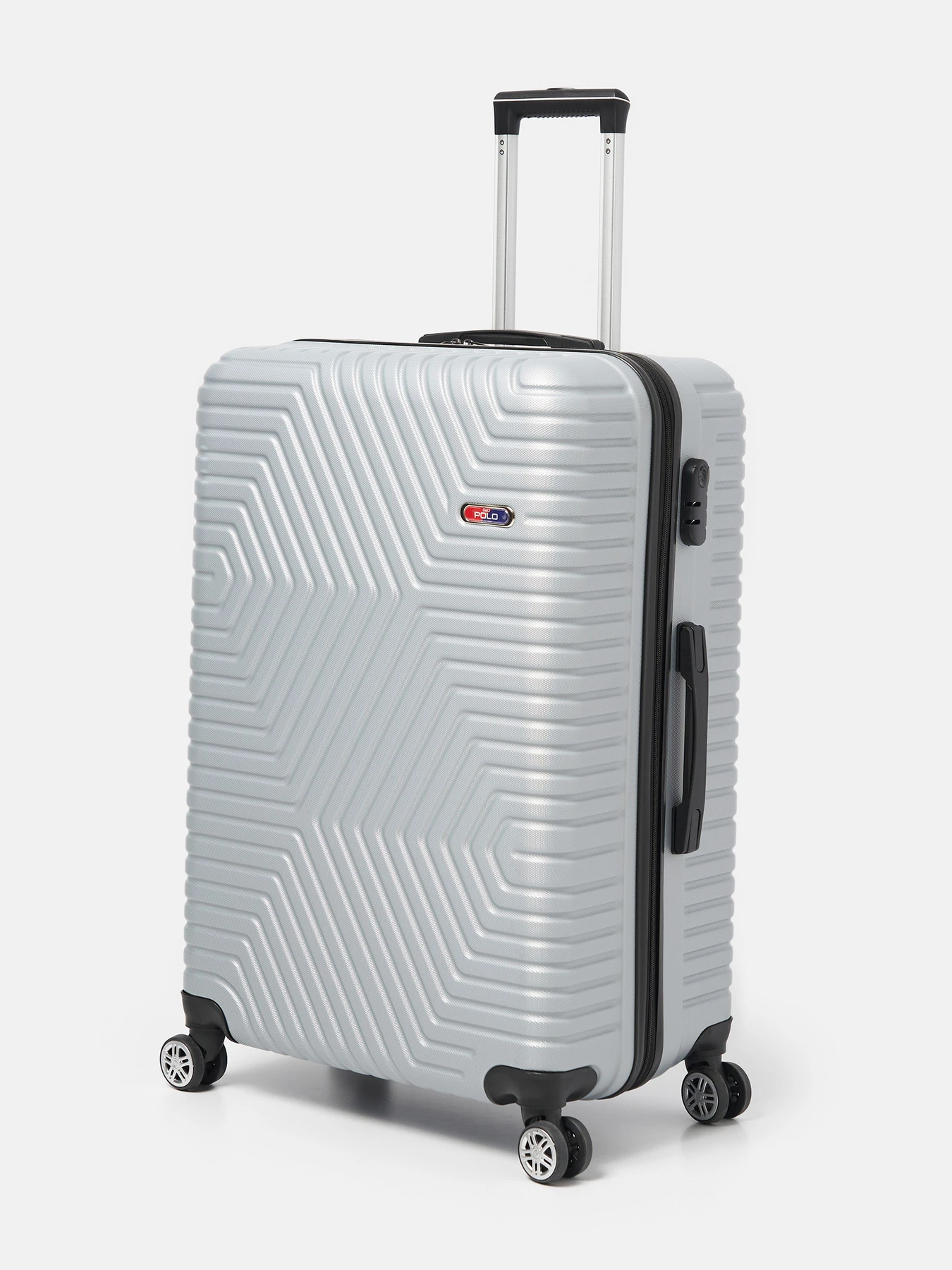 Дорожные сумки и чемоданы Ricco Grande модель T1ABS600silver-L Фото