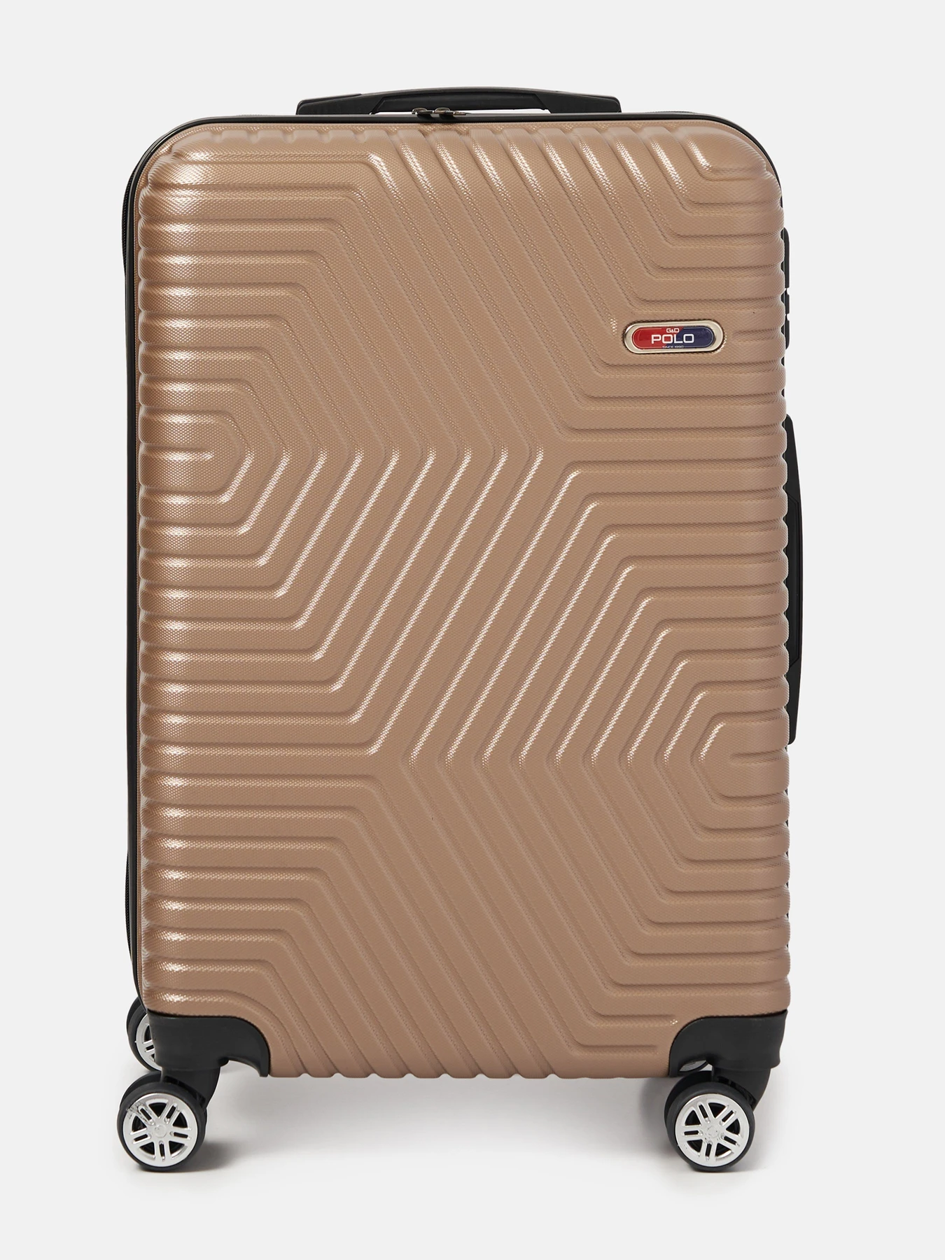 Дорожные сумки и чемоданы Ricco Grande модель T1ABS600gold-L Фото