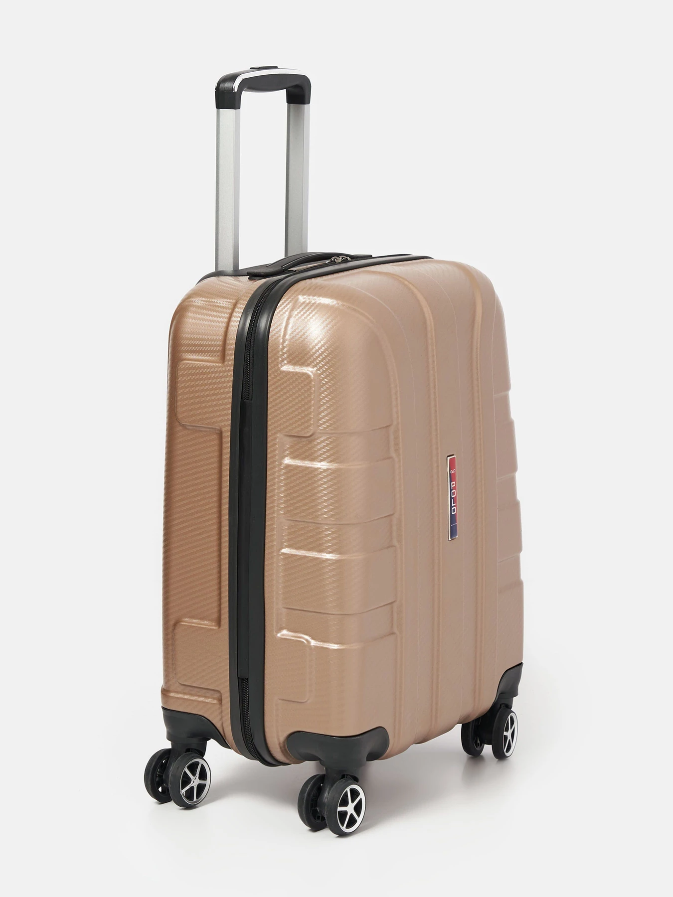 Дорожные сумки и чемоданы Ricco Grande модель T1ABS550gold-M Фото