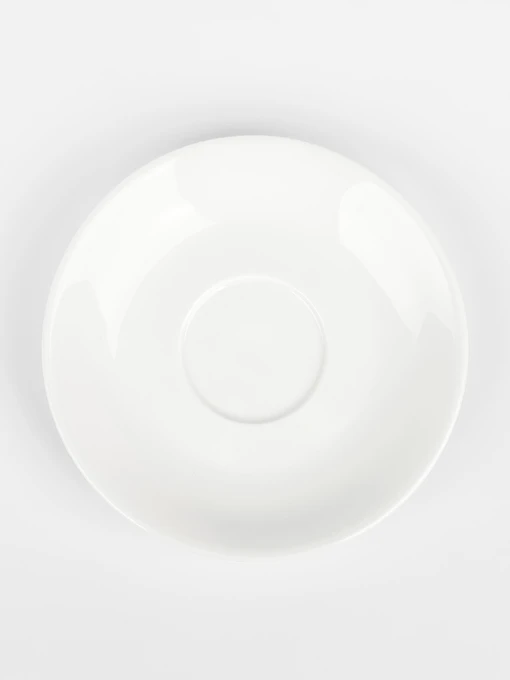Блюдце "Жемчужина" фарфоровое белое MBM HOME модель KP-101/103 WHITE Фото