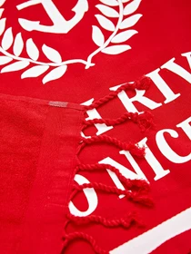 Туристическое полотенце Le Comptoir de la plage Пляжний Рушник модель Riviera_Red Фото