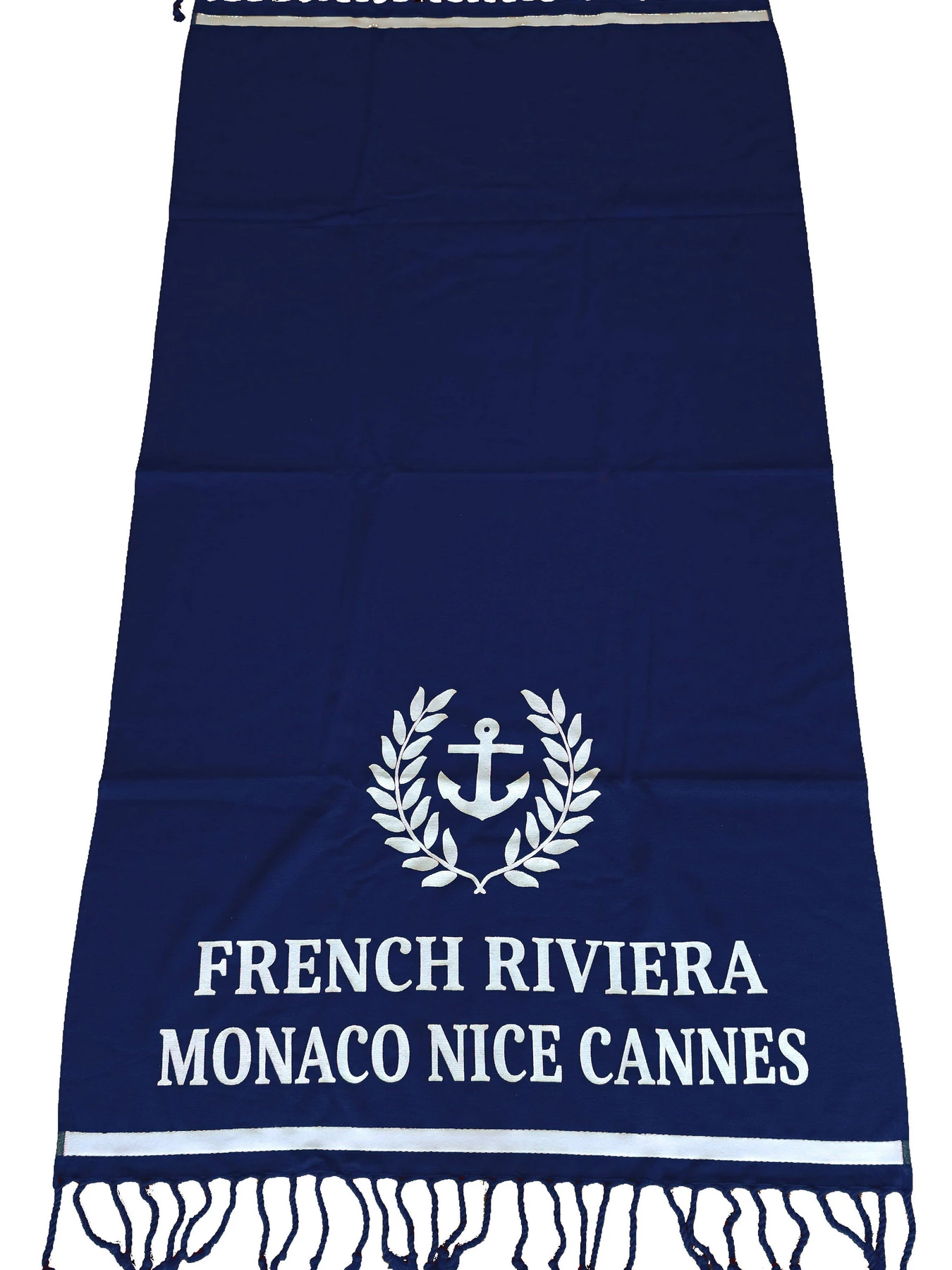 Туристическое полотенце Le Comptoir de la plage Пляжний Рушник модель Riviera_Navy Туристическое полотенце Le Comptoir de la plage Пляжний Рушник модель Riviera_Navy Фото