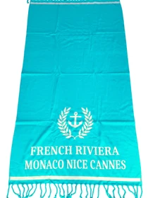 Туристическое полотенце Le Comptoir de la plage Пляжний Рушник модель Riviera_Blue Фото
