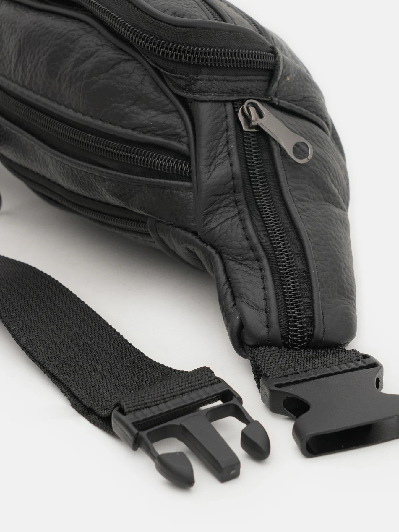 Сумки Borsa Leather модель K1619p-black Фото