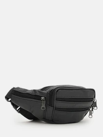 Сумки Borsa Leather модель K1619p-black Фото