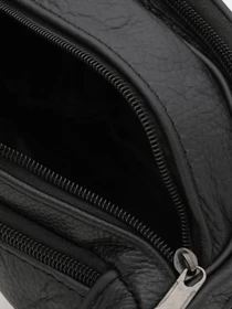 Сумки Borsa Leather модель K1619p-black Фото