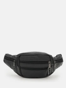 Сумки Borsa Leather модель K1619p-black Фото