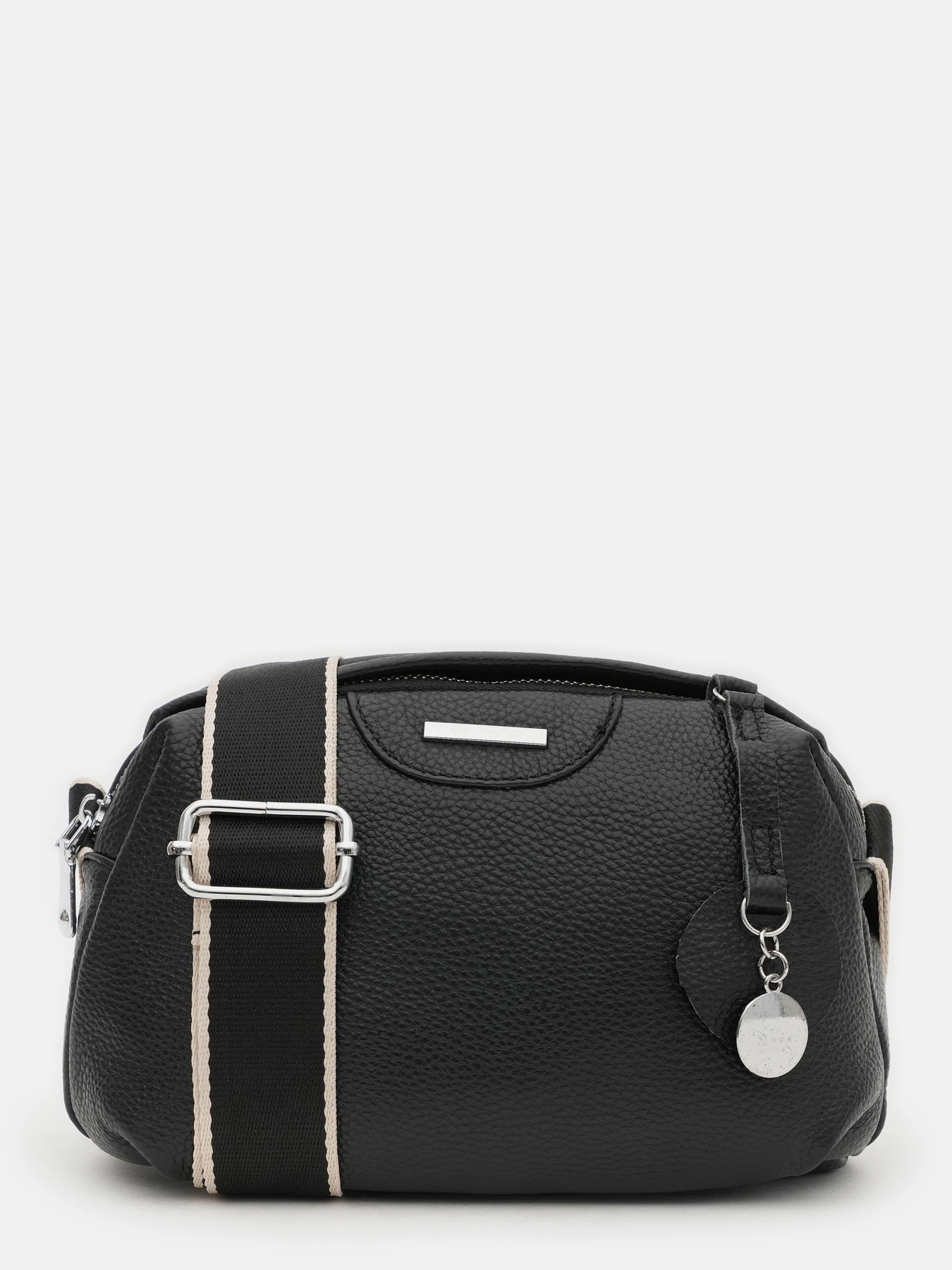 Сумки Borsa Leather модель K12247bl-black Фото