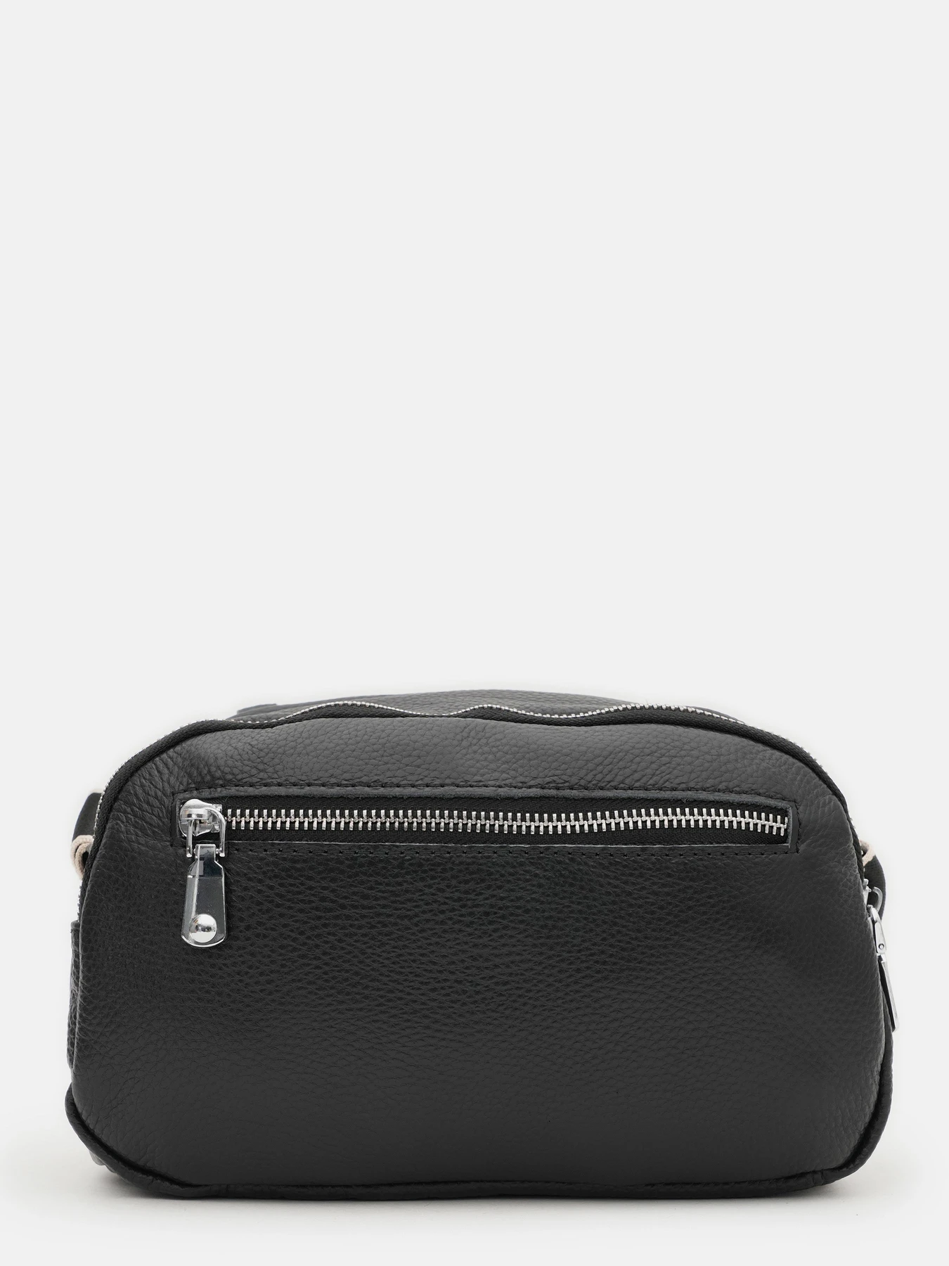 Сумки Borsa Leather модель K12247bl-black Фото