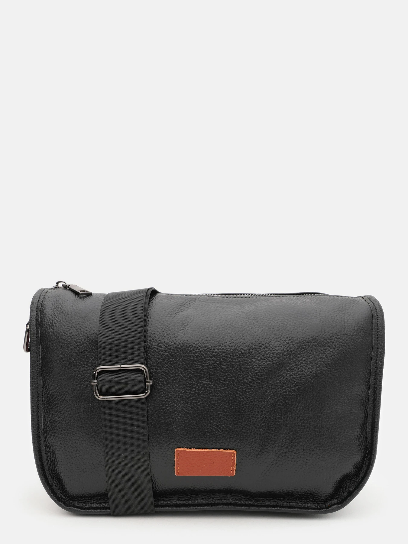 Сумки Borsa Leather модель K15431bl-black Фото
