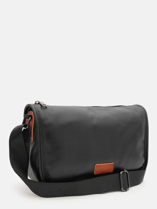 Сумки Borsa Leather модель K15431bl-black Фото