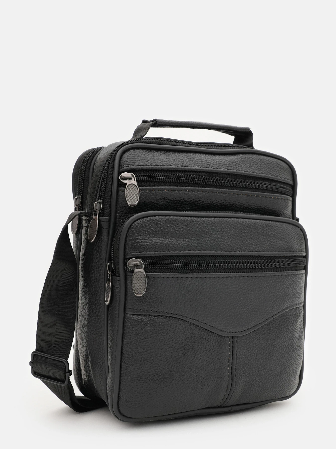 Сумки Borsa Leather модель k16681-3bl-black Фото