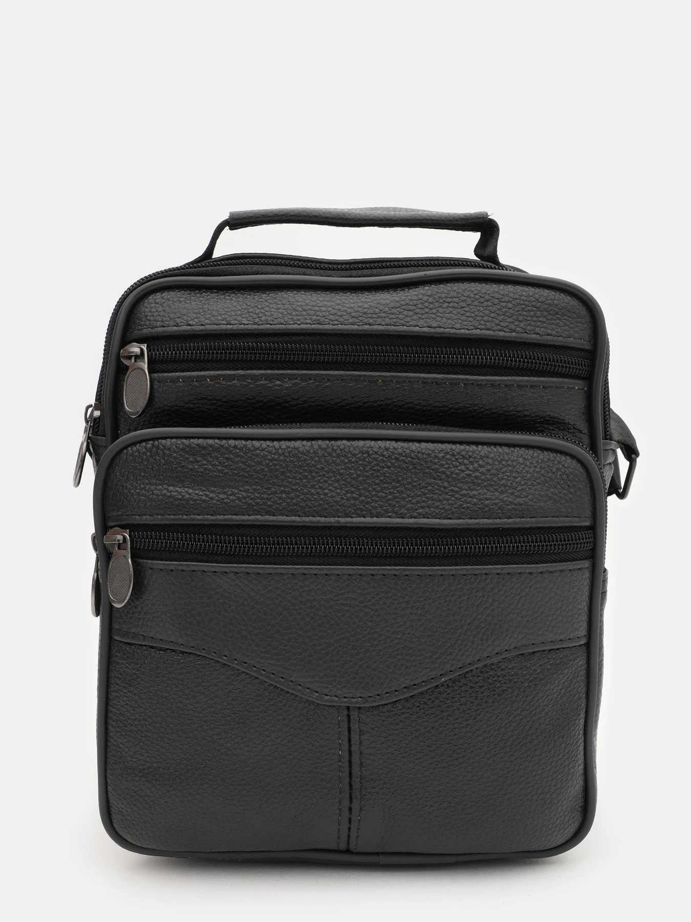 Сумки Borsa Leather модель k16681-3bl-black Фото