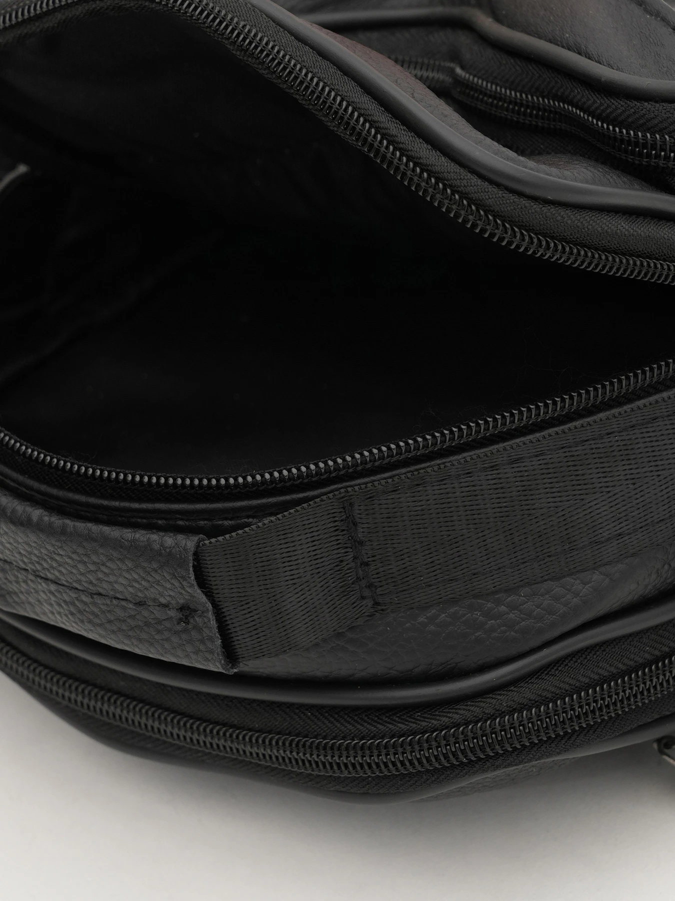 Сумки Borsa Leather модель K16683-2bl-black Фото