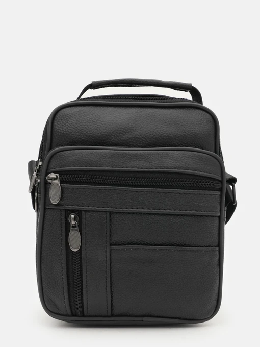 Сумки Borsa Leather модель K16683-2bl-black Фото