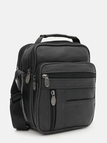 Сумки Borsa Leather модель K16683-2bl-black Фото
