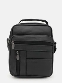 Сумки Borsa Leather модель K16683-2bl-black Фото
