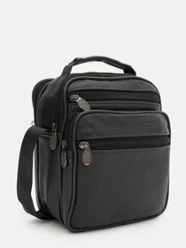 Сумки Borsa Leather модель K16685-2-black Фото