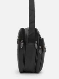 Сумки Borsa Leather модель K16685-2-black Фото