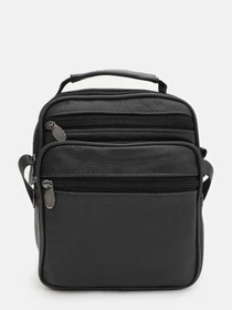 Сумки Borsa Leather модель K16685-2-black Фото