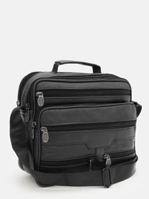 Сумки Borsa Leather модель K16687-3-black Фото