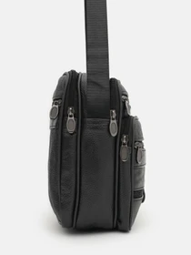 Сумки Borsa Leather модель K16687-3-black Фото