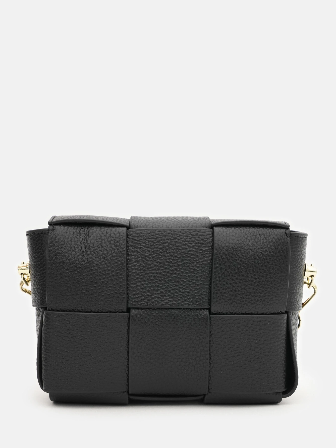 Сумки Borsa Leather модель K12118bl-black Фото