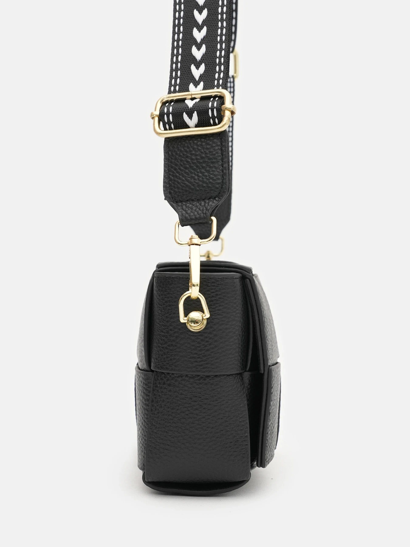 Сумки Borsa Leather модель K12118bl-black Фото