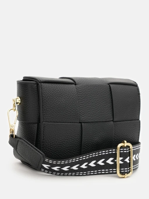 Сумки Borsa Leather модель K12118bl-black Фото