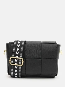 Сумки Borsa Leather модель K12118bl-black Фото