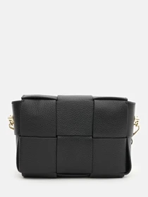 Сумки Borsa Leather модель K12118bl-black Фото