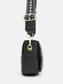 Сумки Borsa Leather модель K12118bl-black Фото