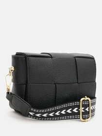 Сумки Borsa Leather модель K12118bl-black Фото
