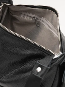 Сумки Borsa Leather модель K12242bl-black Фото