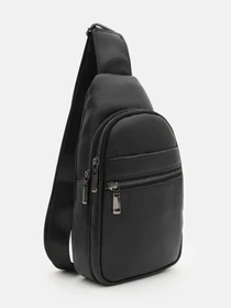 Рюкзаки Borsa Leather модель K13295bl-black Фото